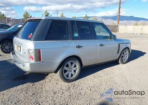 2006 Land Rover Range Rover Hse from USA, damaged, VIN SALME15406A204619